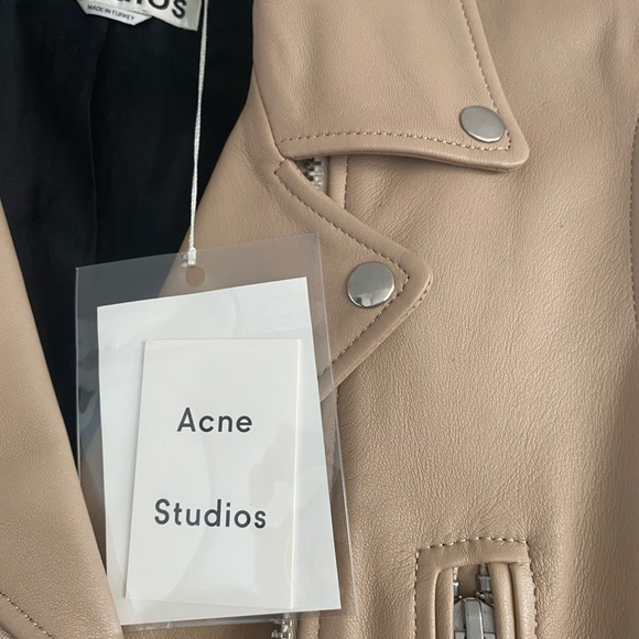 ACNE leather jacket with tags - Picture 2 of 6